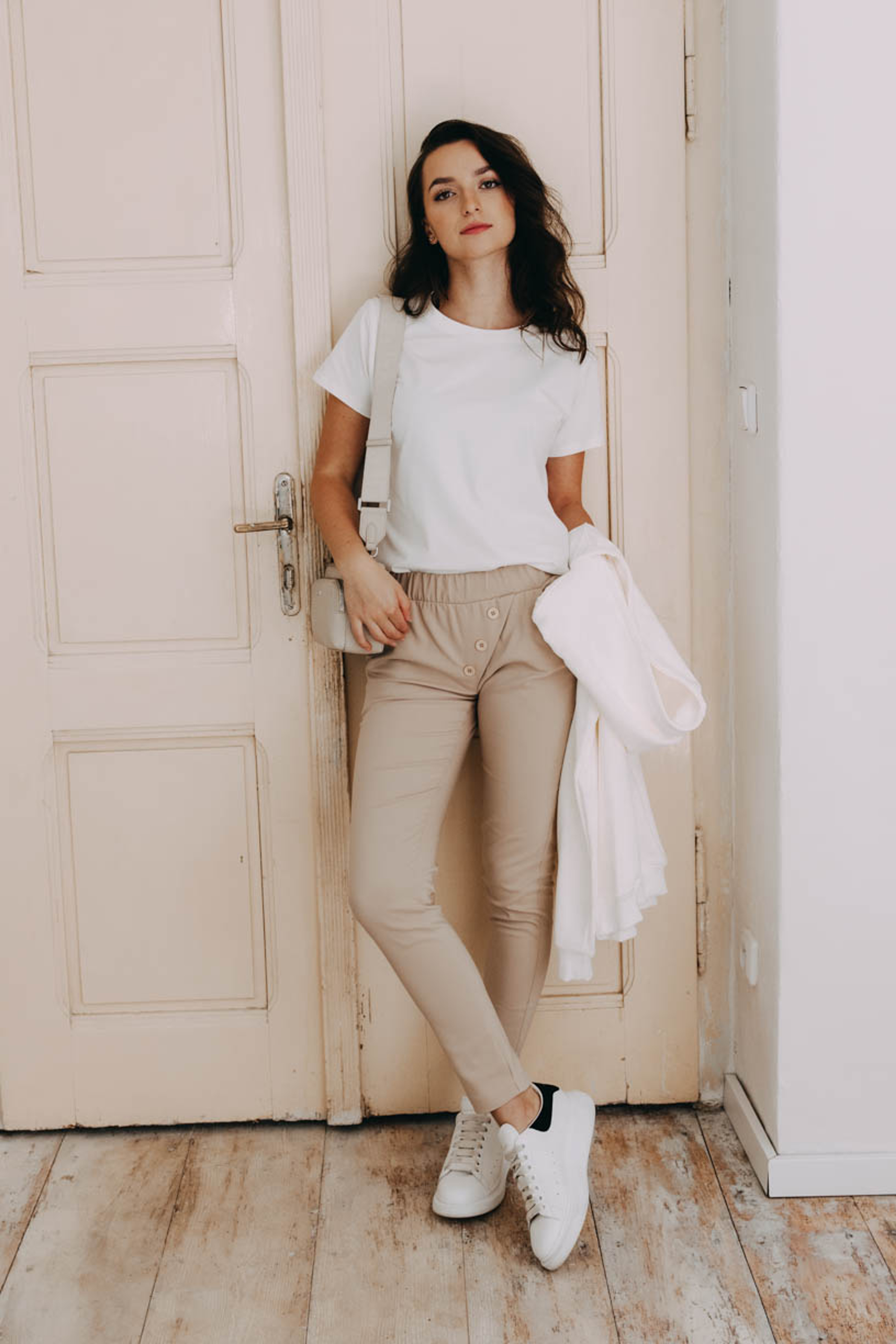 Kačka má na sebe pri svojej výške 170 cm veľkosť XS.