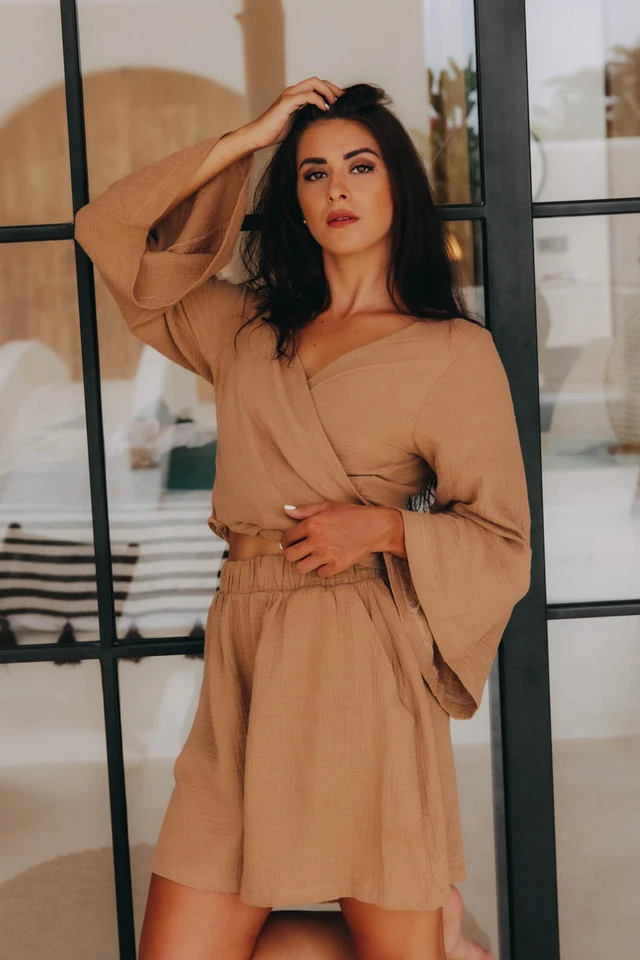 Verča má na sebe pri svojej výške 164 cm veľkosť XS.