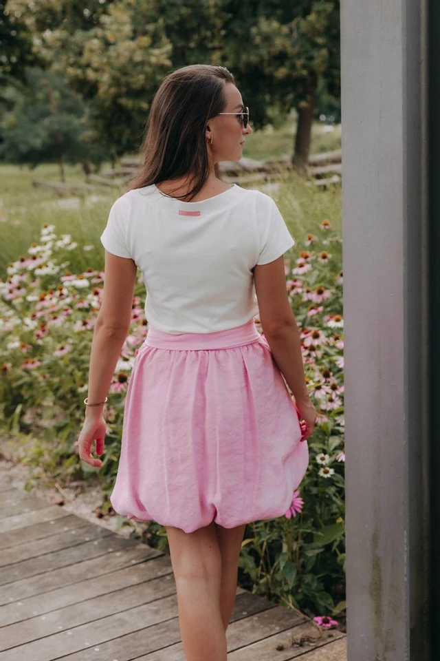 Kačka má na sebe pri svojej výške 170 cm veľkosť XS.