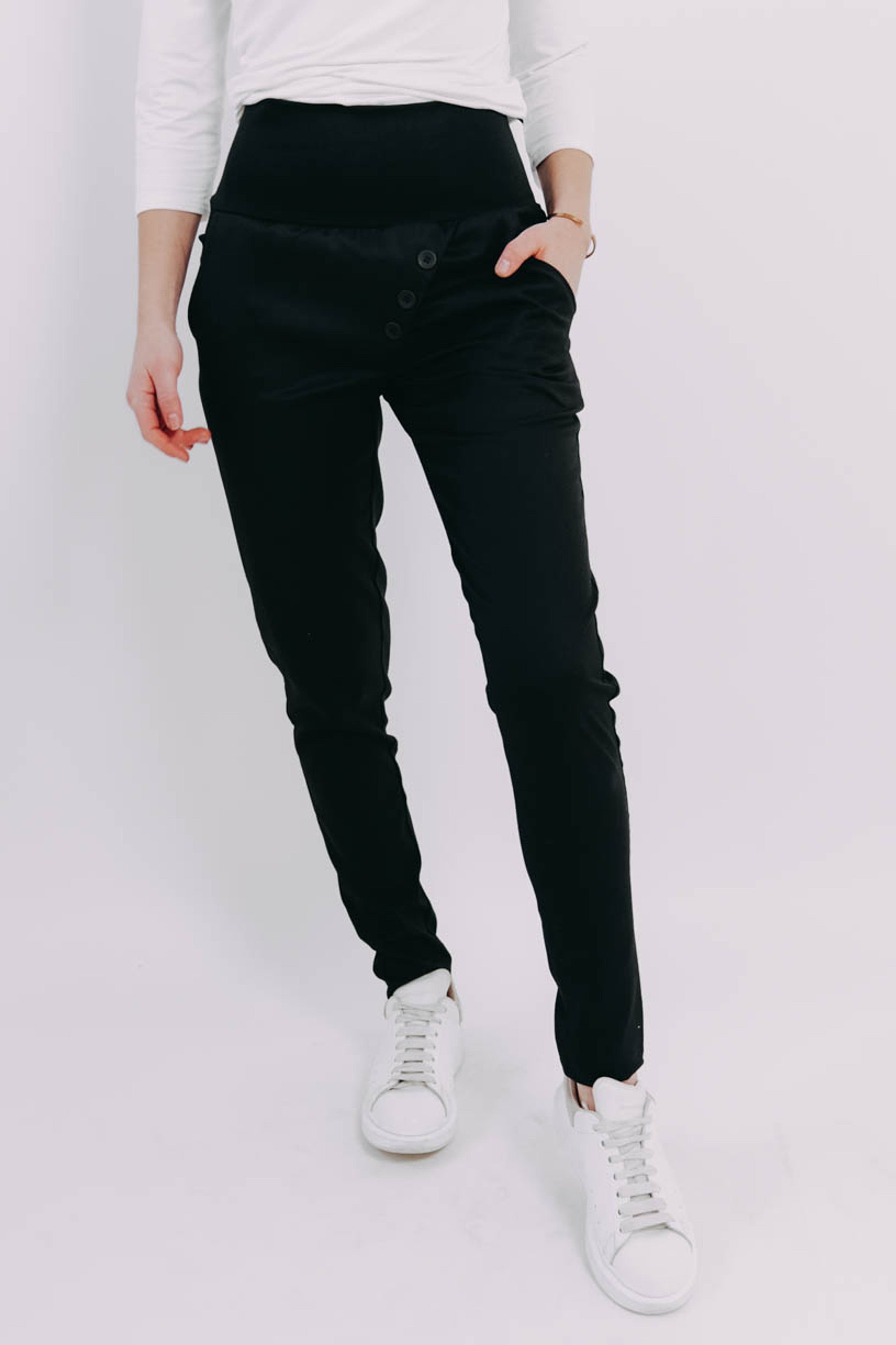 Nohavice Reece High Black