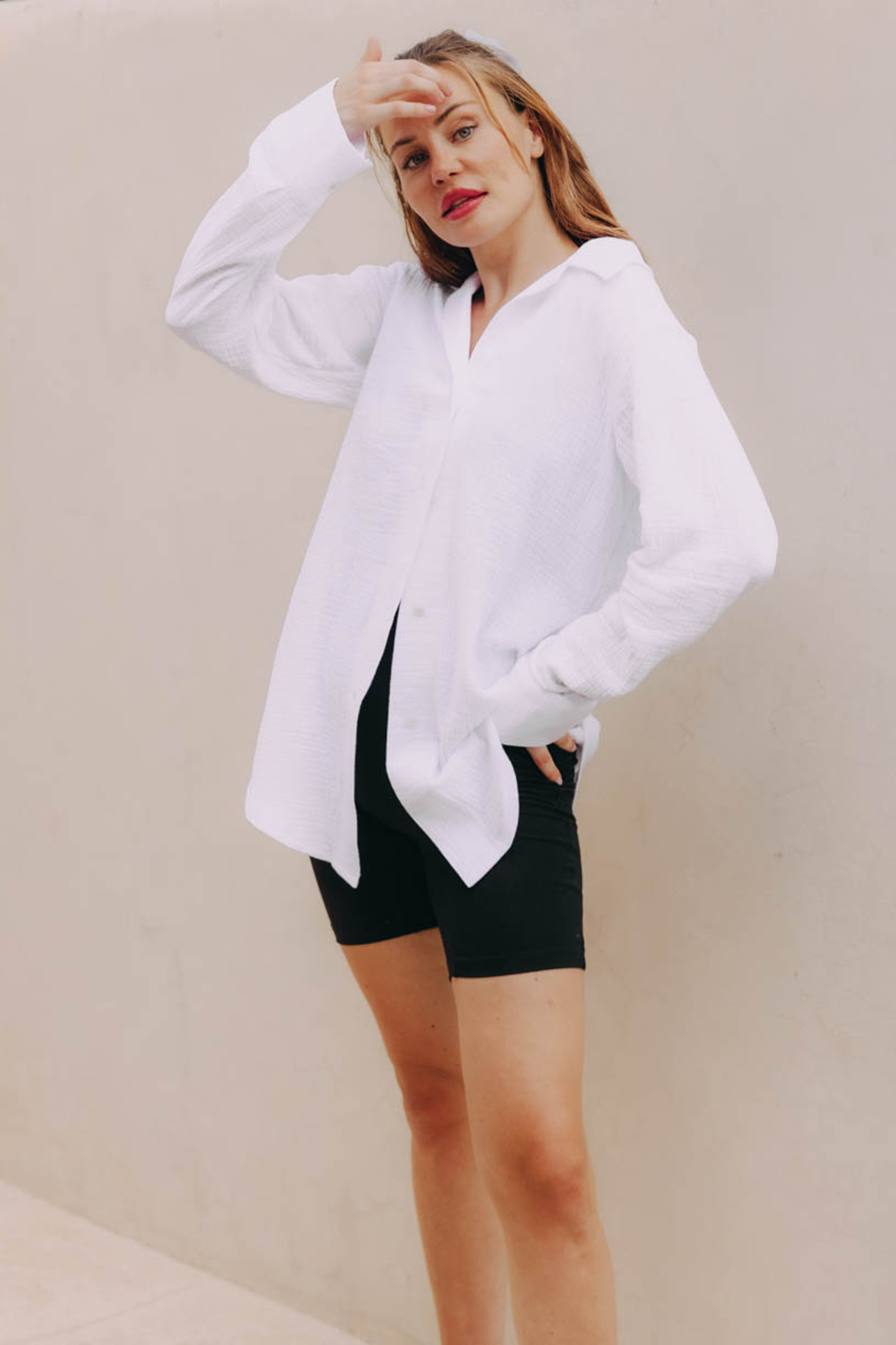 Košeľa Gauri White