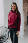 Mikina Leva Bordo