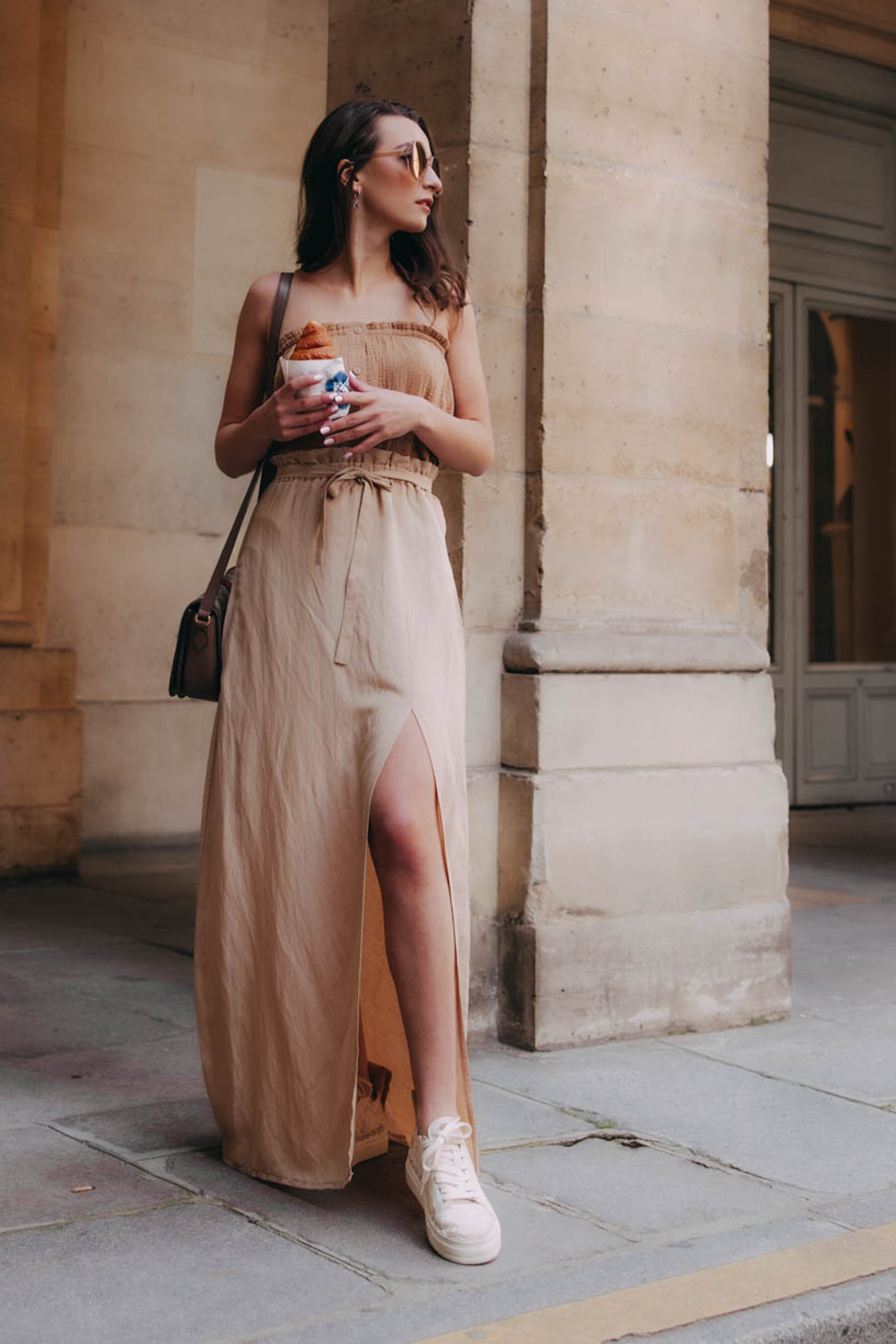 Sukne Essien Beige Paris