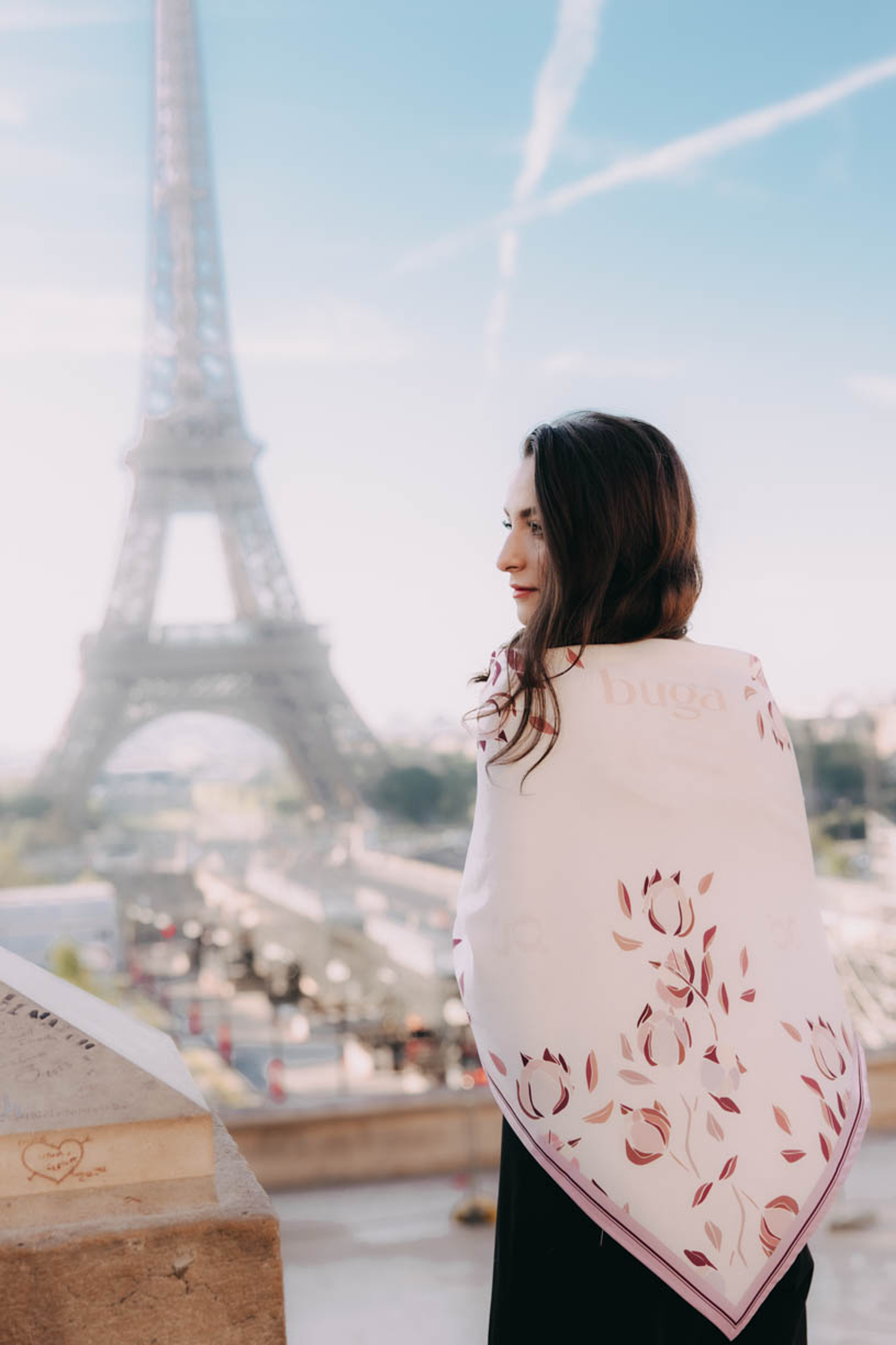Šatka Rose Paris