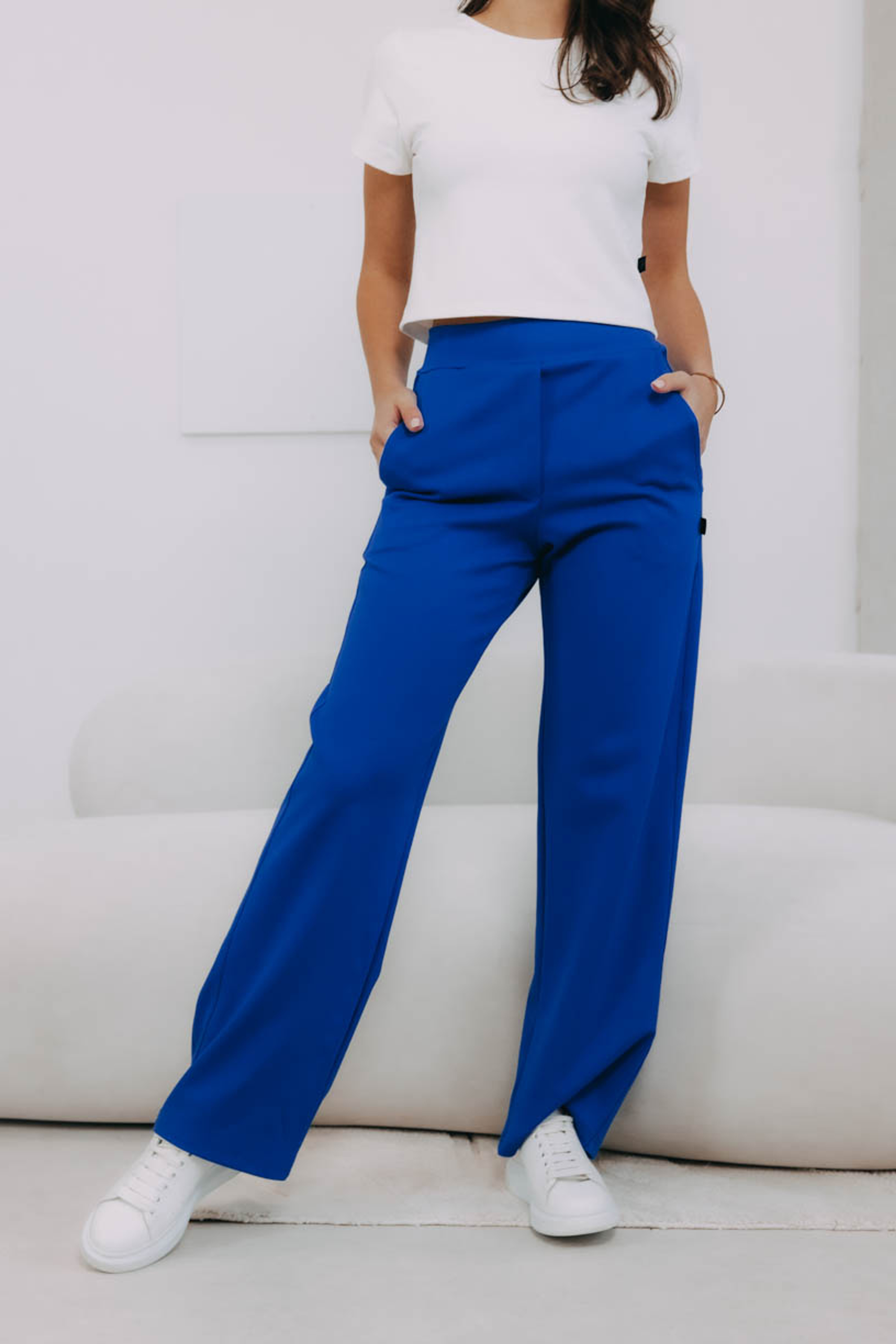 Nohavice Zen Royal Blue