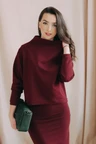 Mikina Afya Bordo