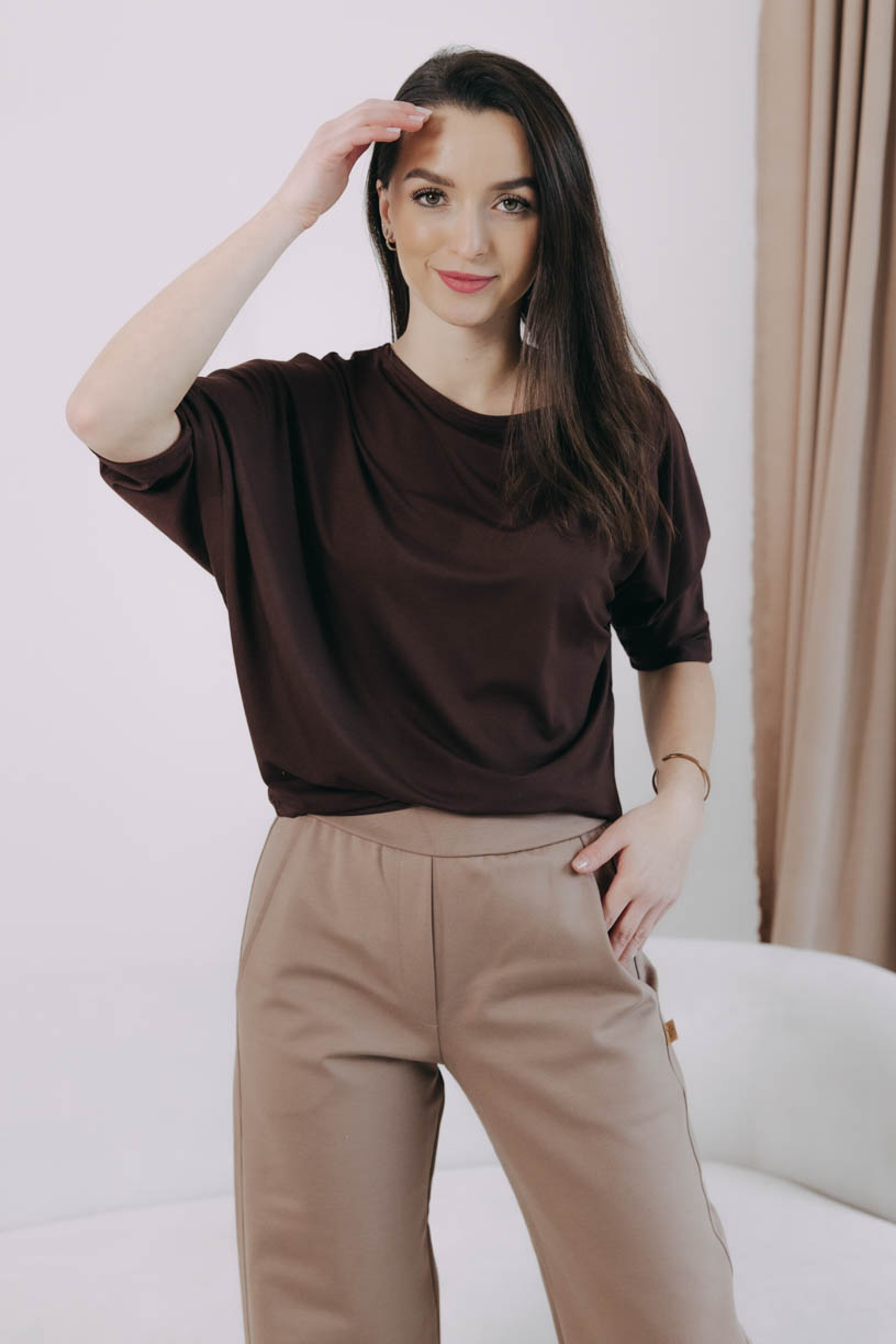 Tričko Yoko Mocha