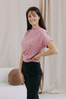 Sveter Tabia Pink Shine