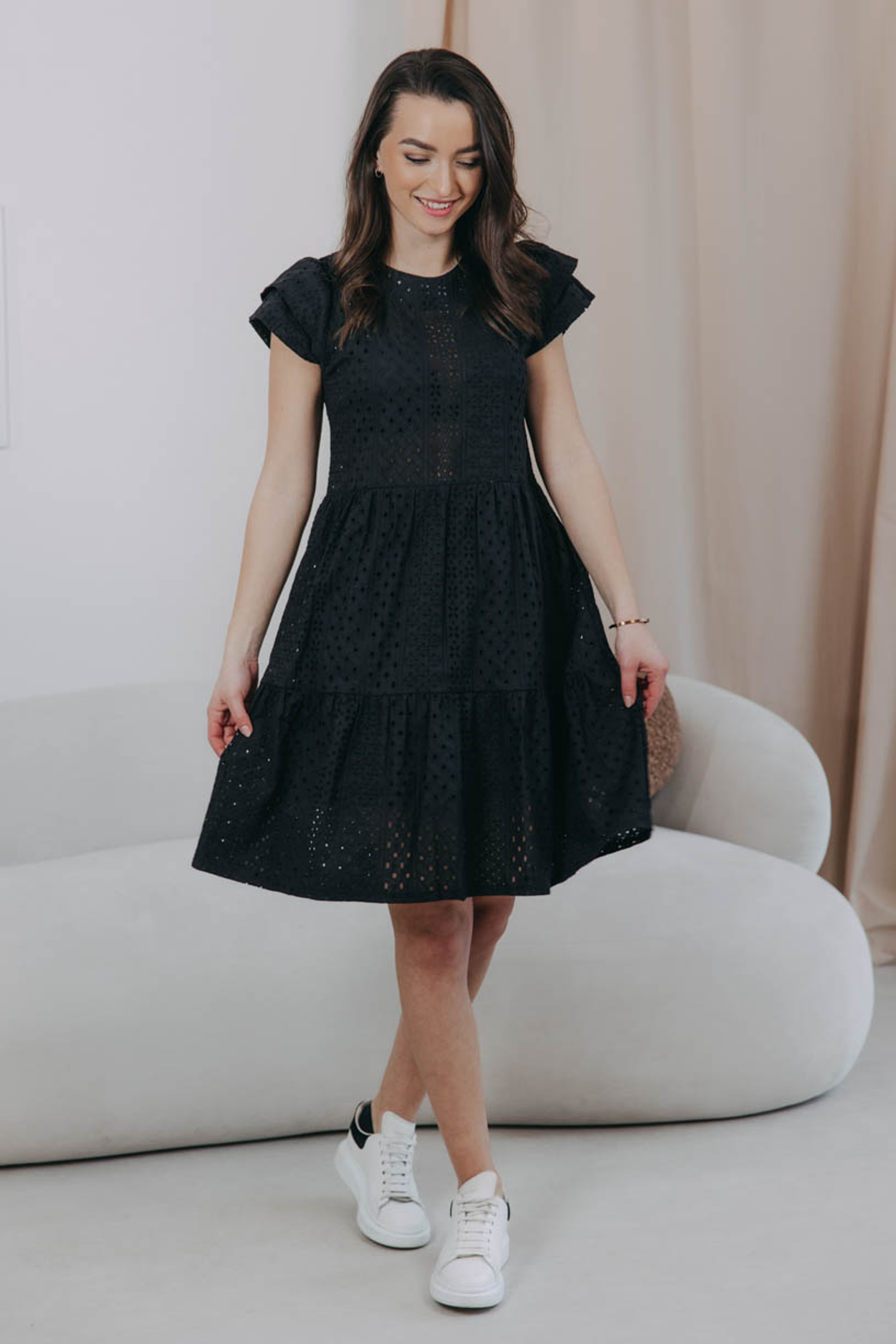 Šaty Esme Black Madeira