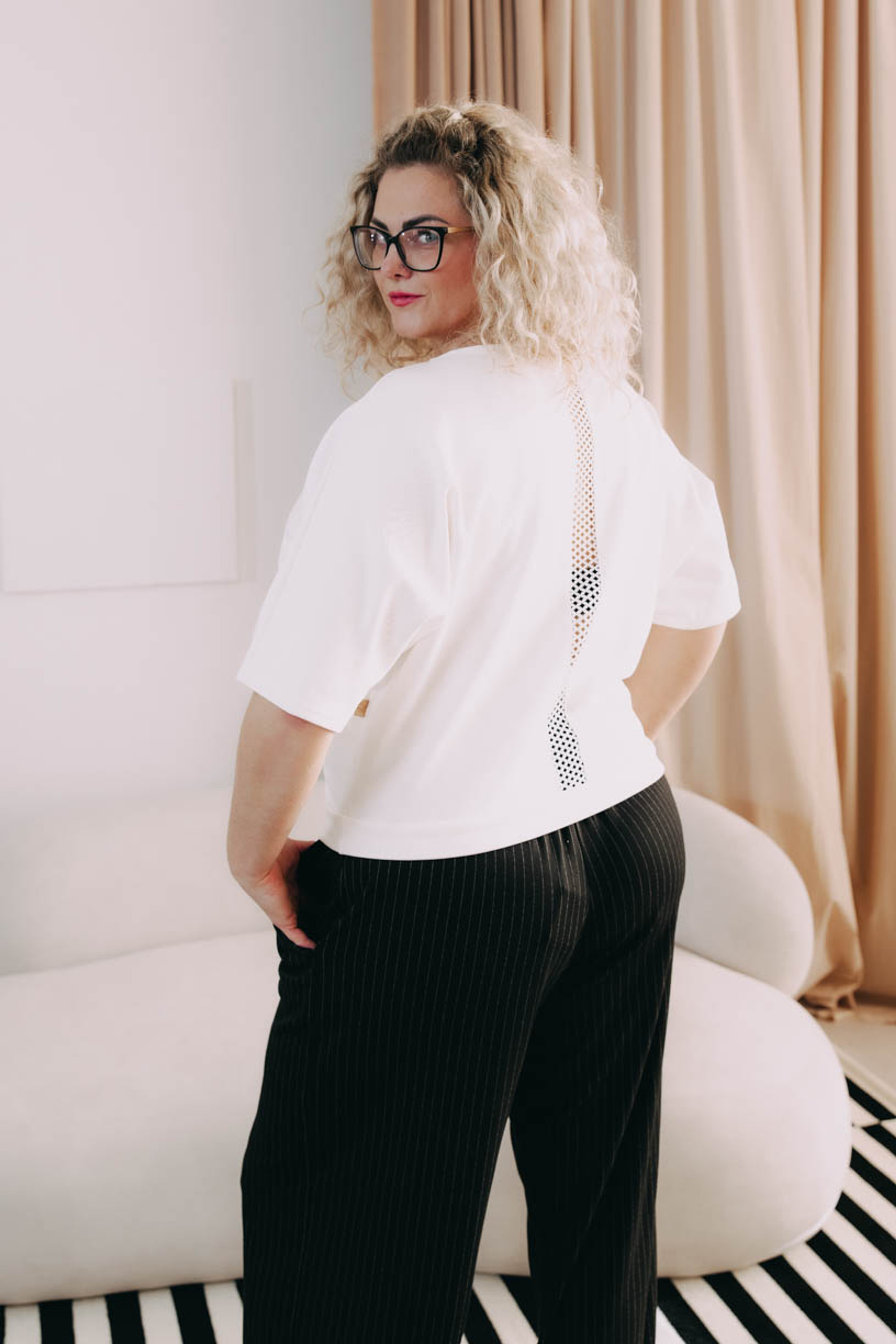 Tričko Tembea White Plus
