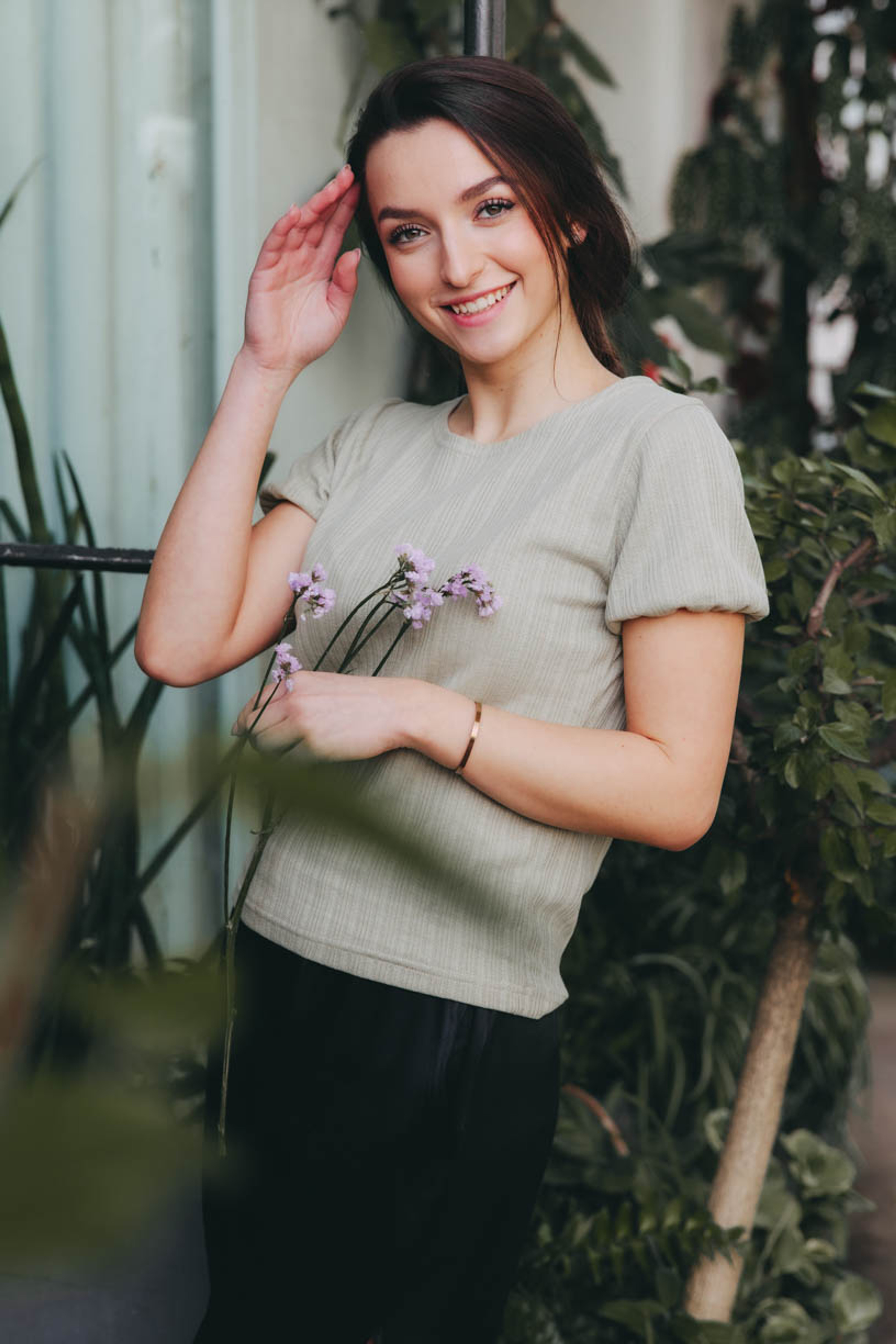 Tričko Moto Olive Pure