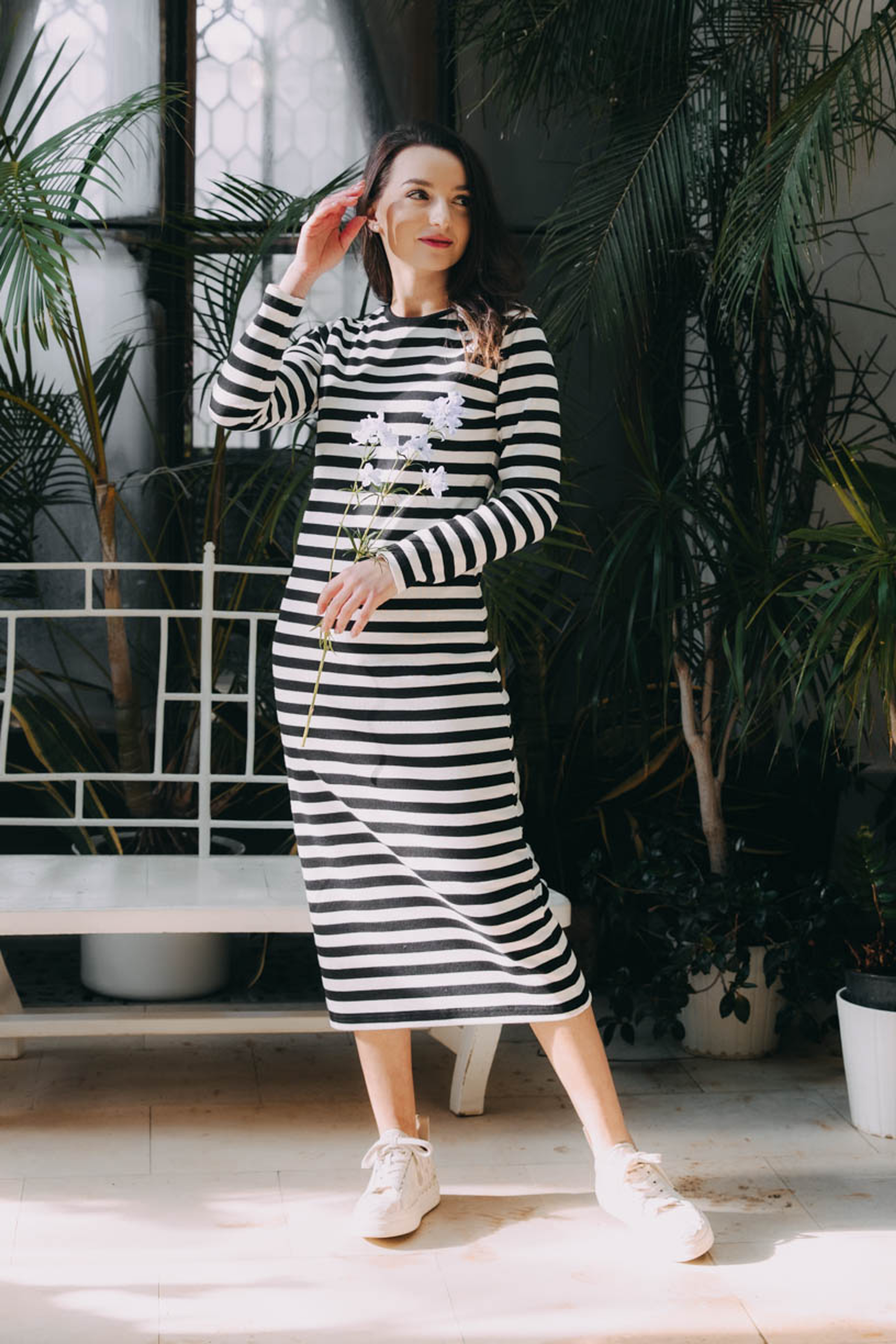 Šaty Tulia Black Stripe