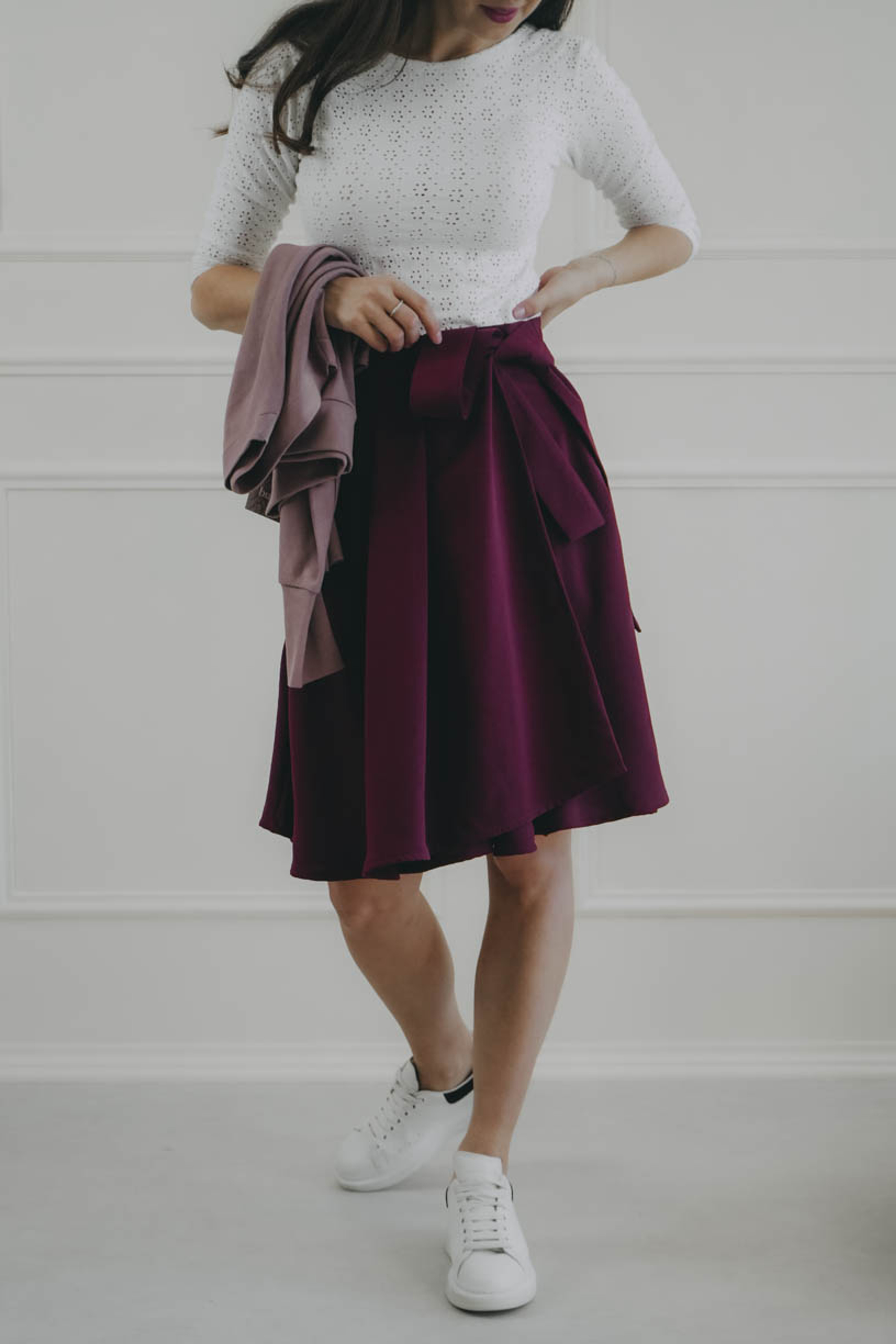 Sukňa Mawe Short Bordo