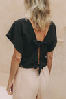 Top Juste Black