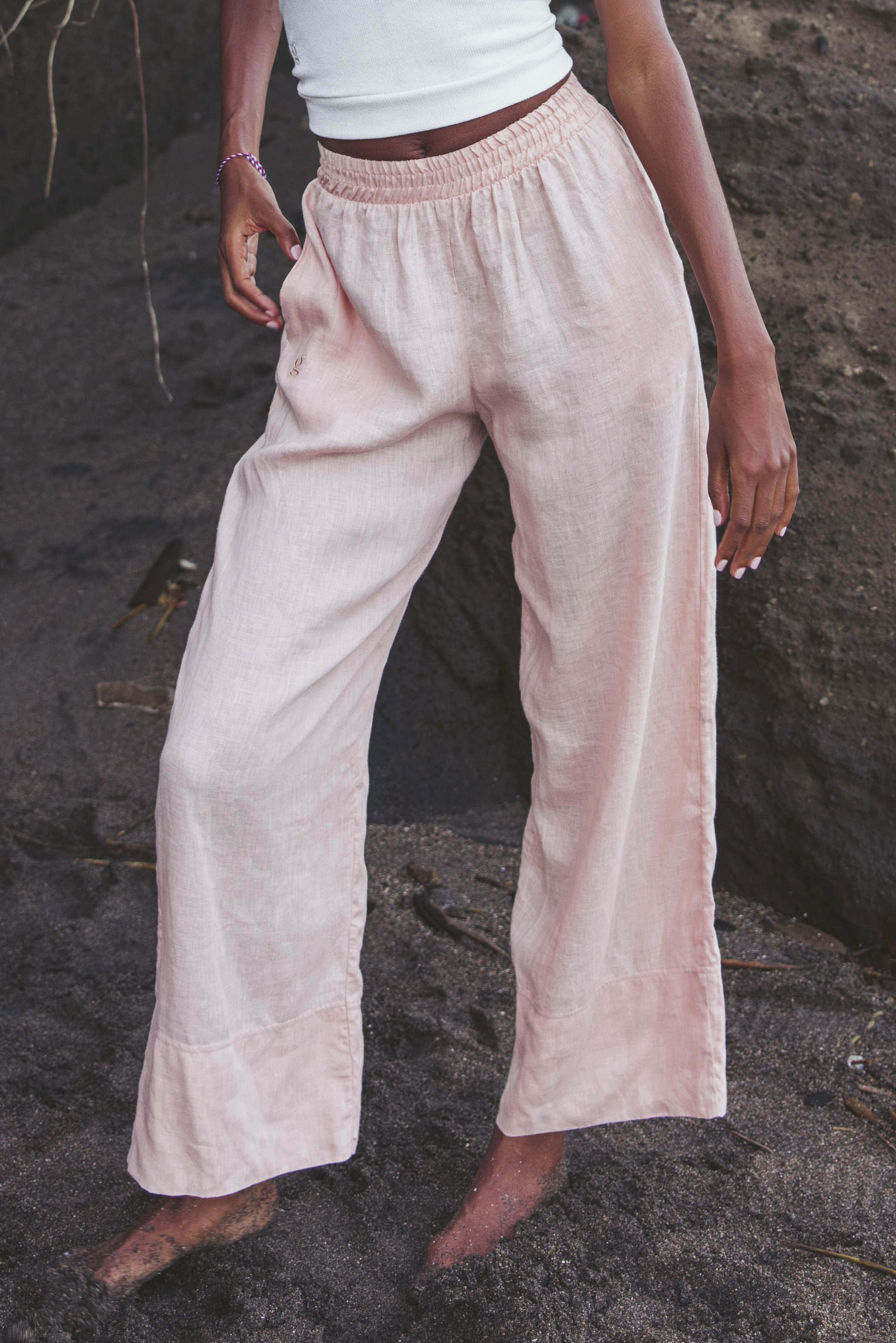Nohavice Made Ejila Peach