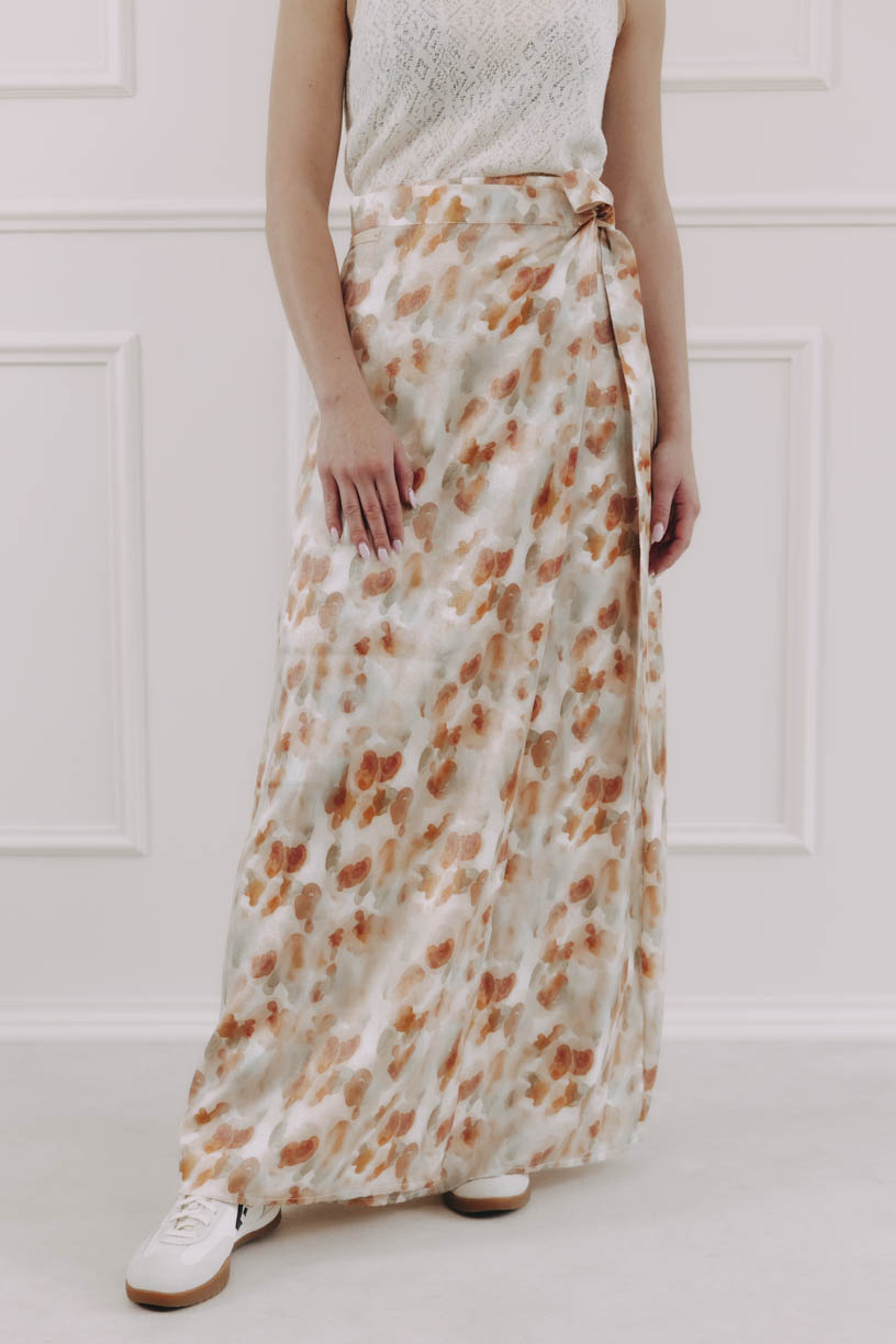Sukňa Eniola Long Orange