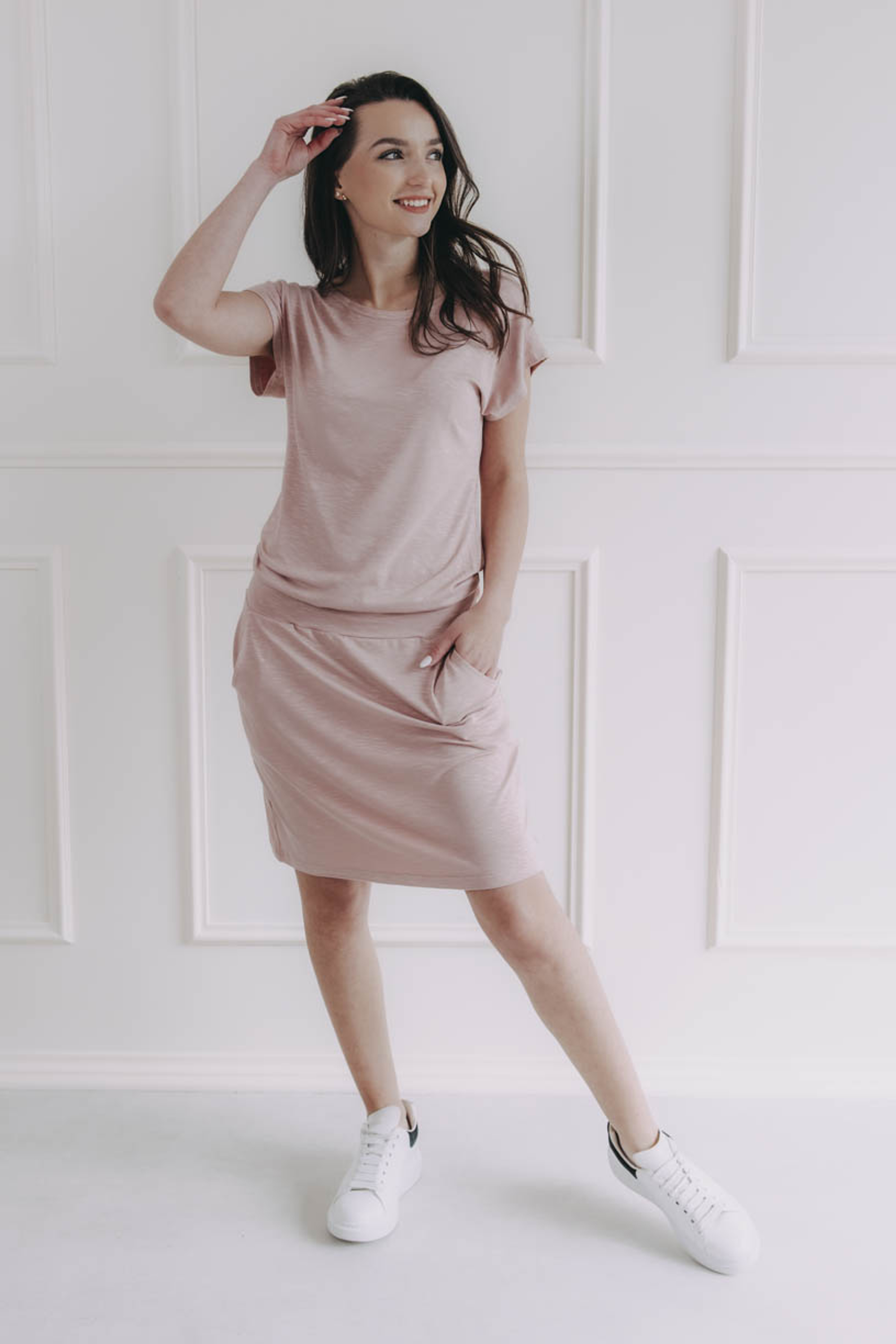 Šaty Elegance Rose Pink