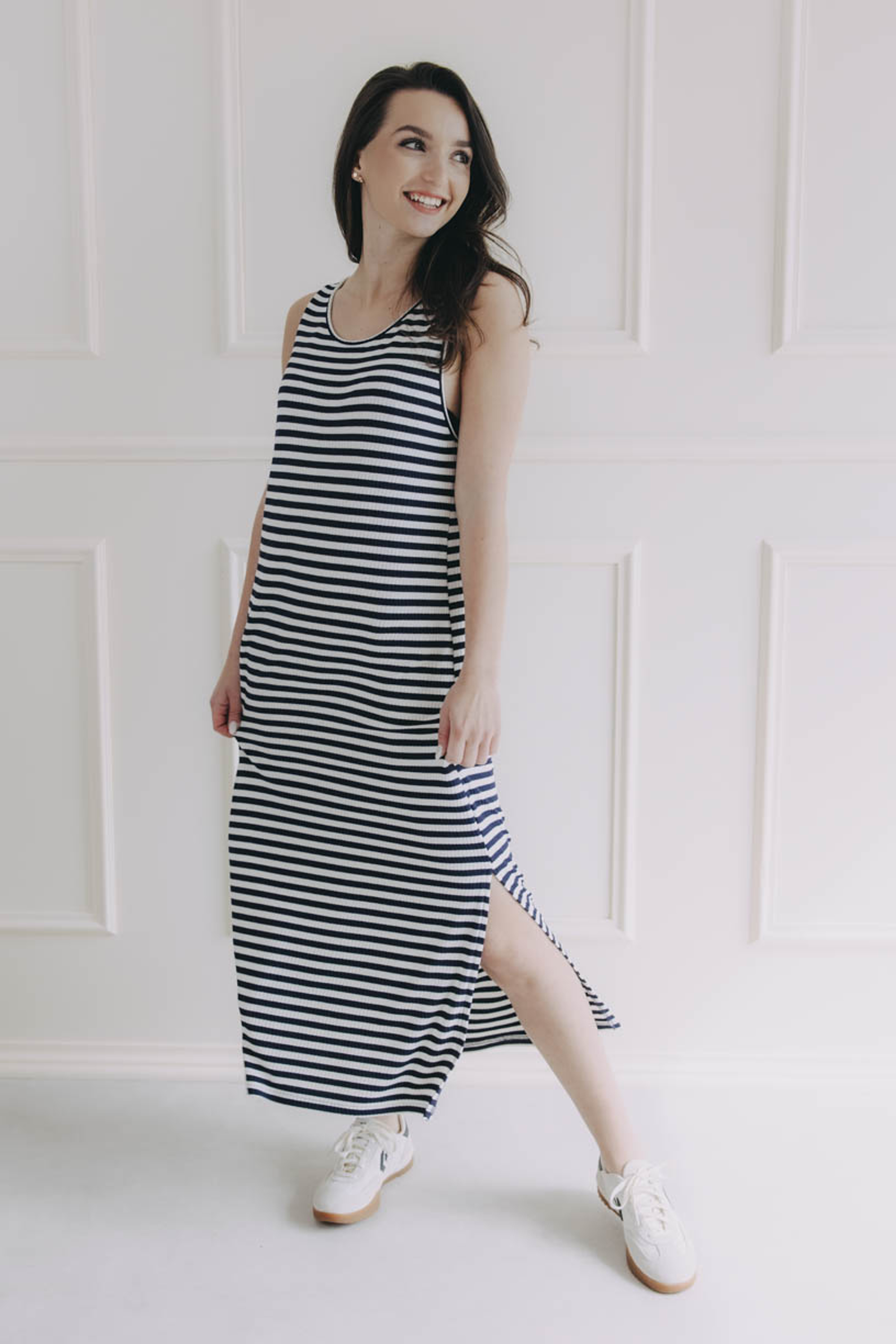 Šaty Janeth Navy Stripe