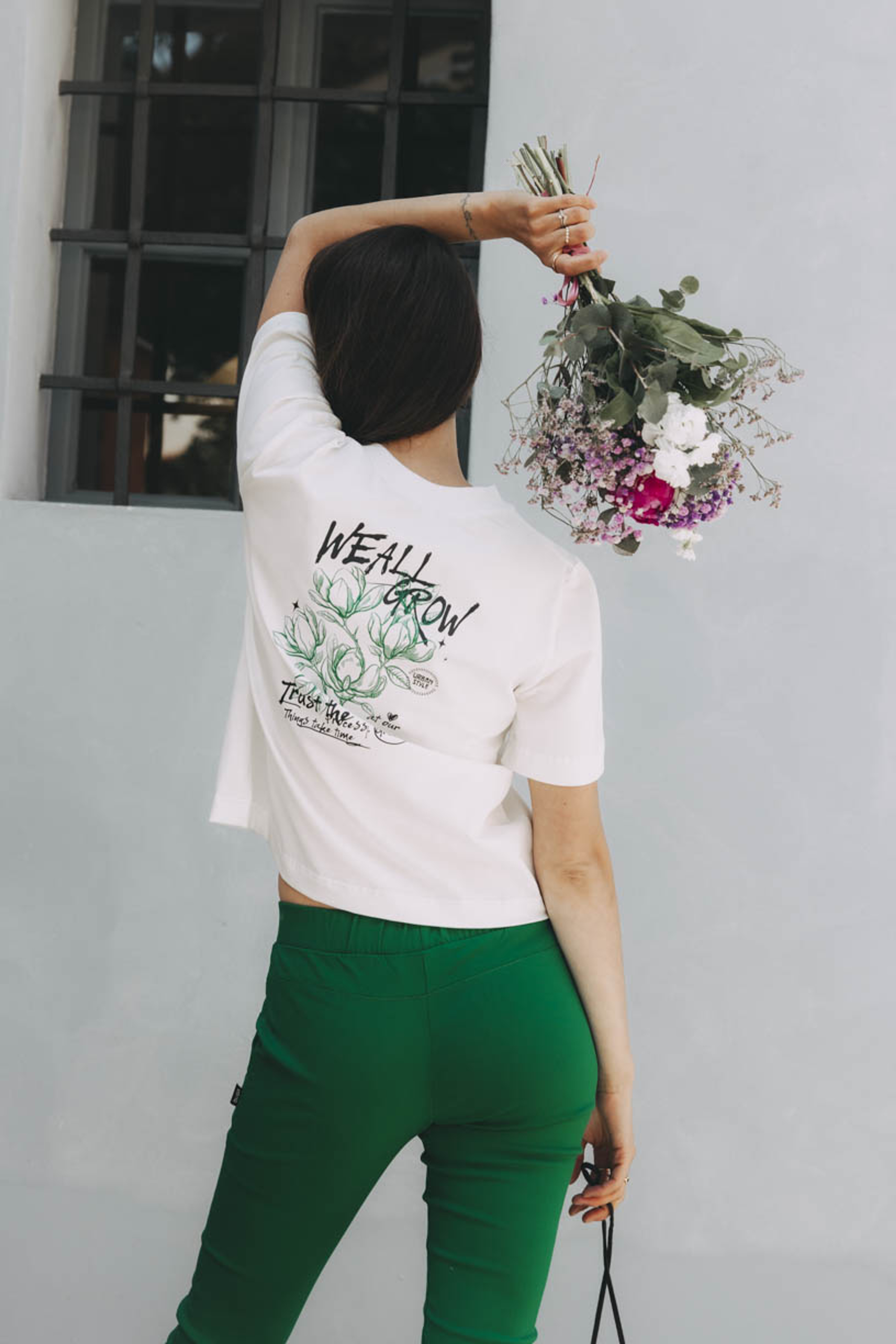 Tričko Mood White Grow