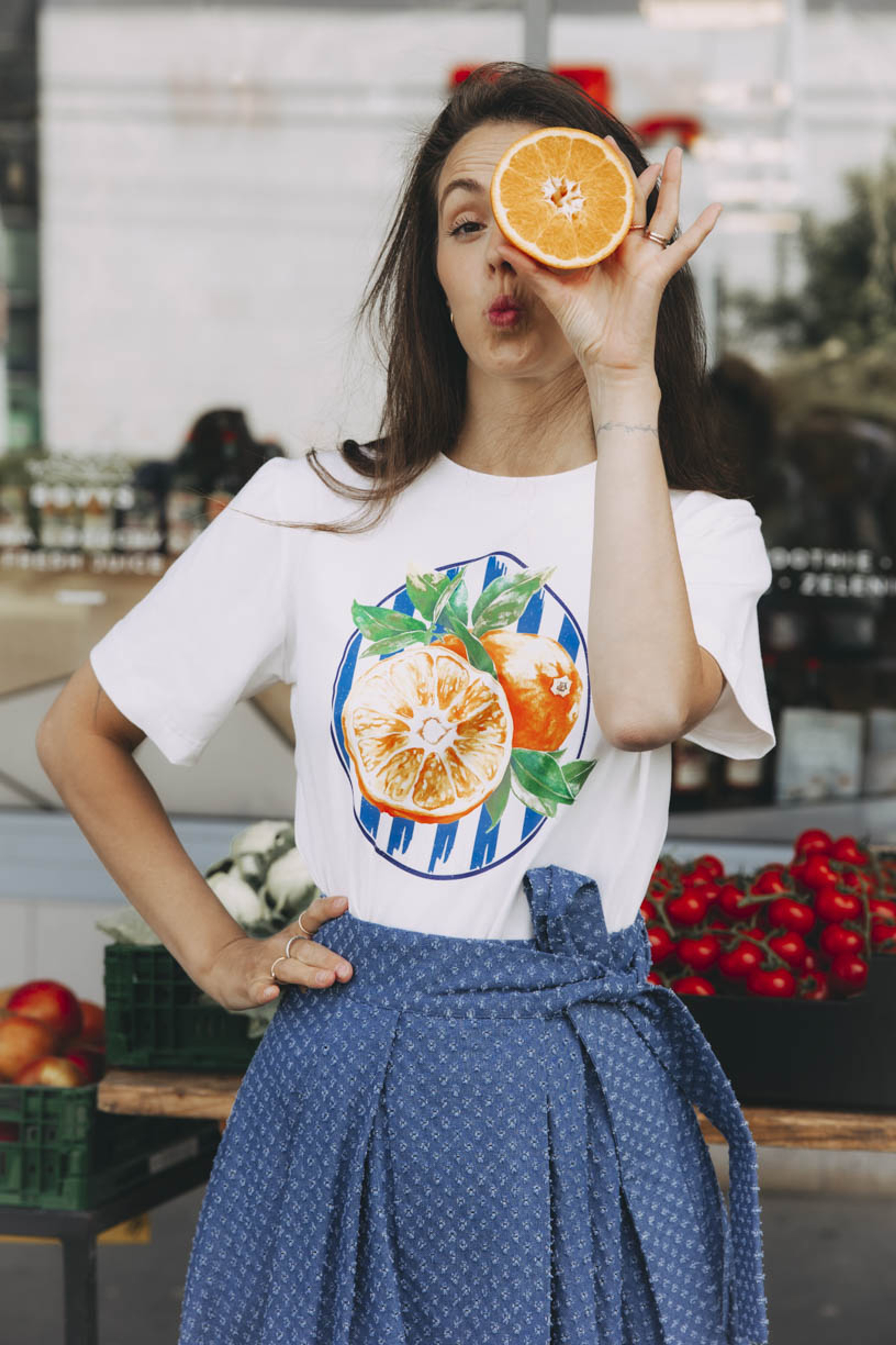 Tričko Mood White Juicy