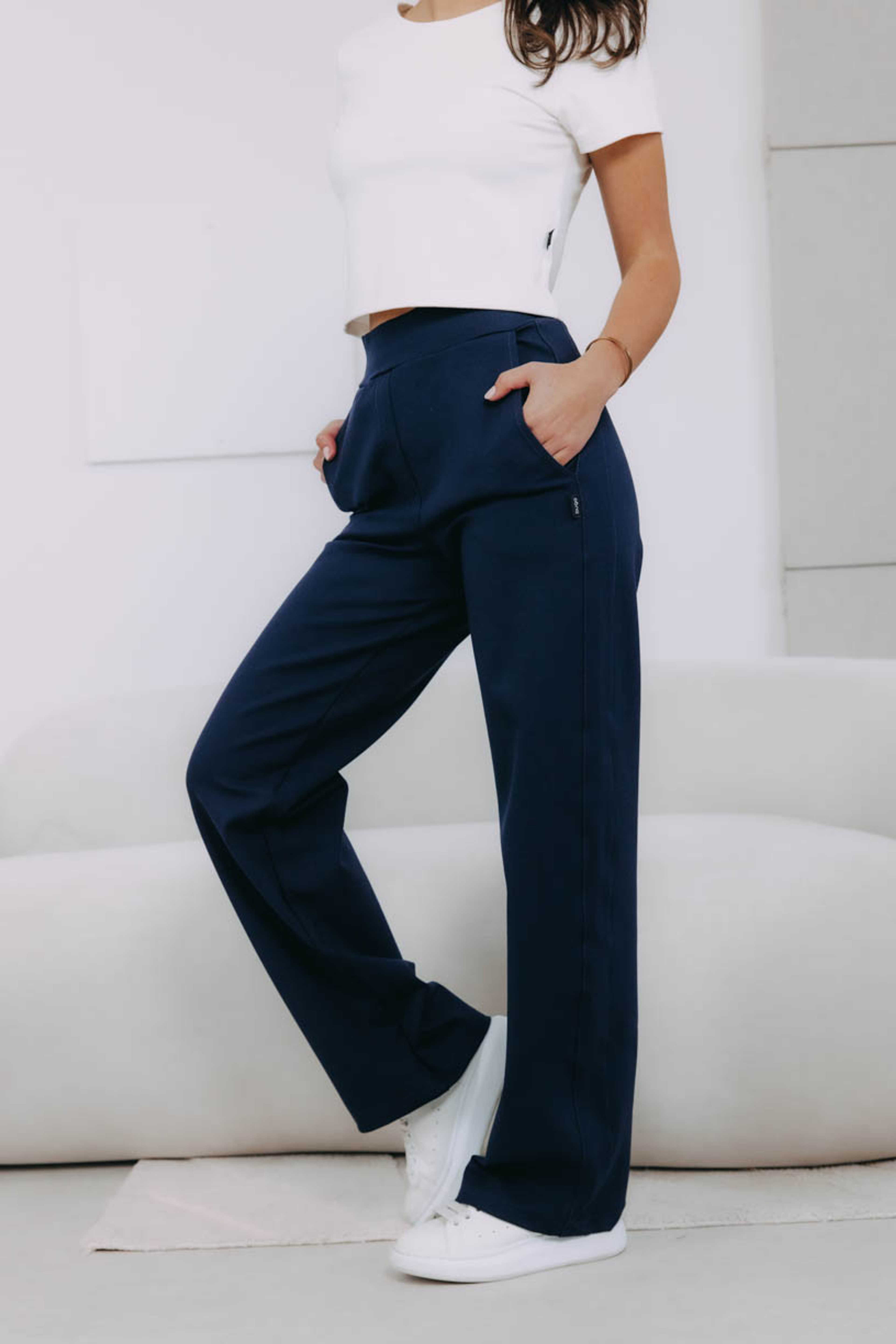 Nohavice Zen Navy