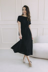 Šaty Boho Black