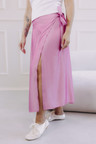 Sukňa Eniola Midi Pink Shine