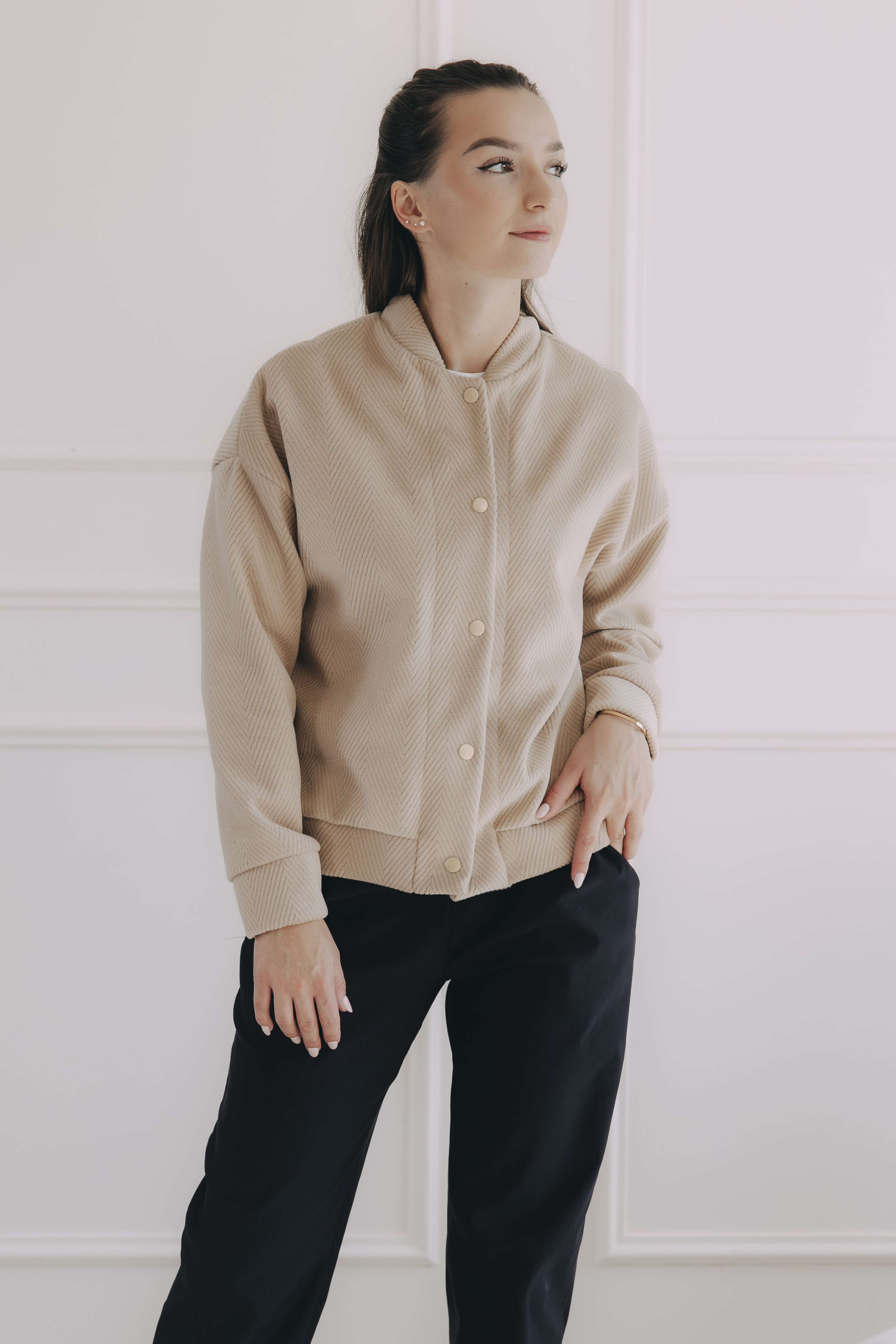 Bomber Femi Beige