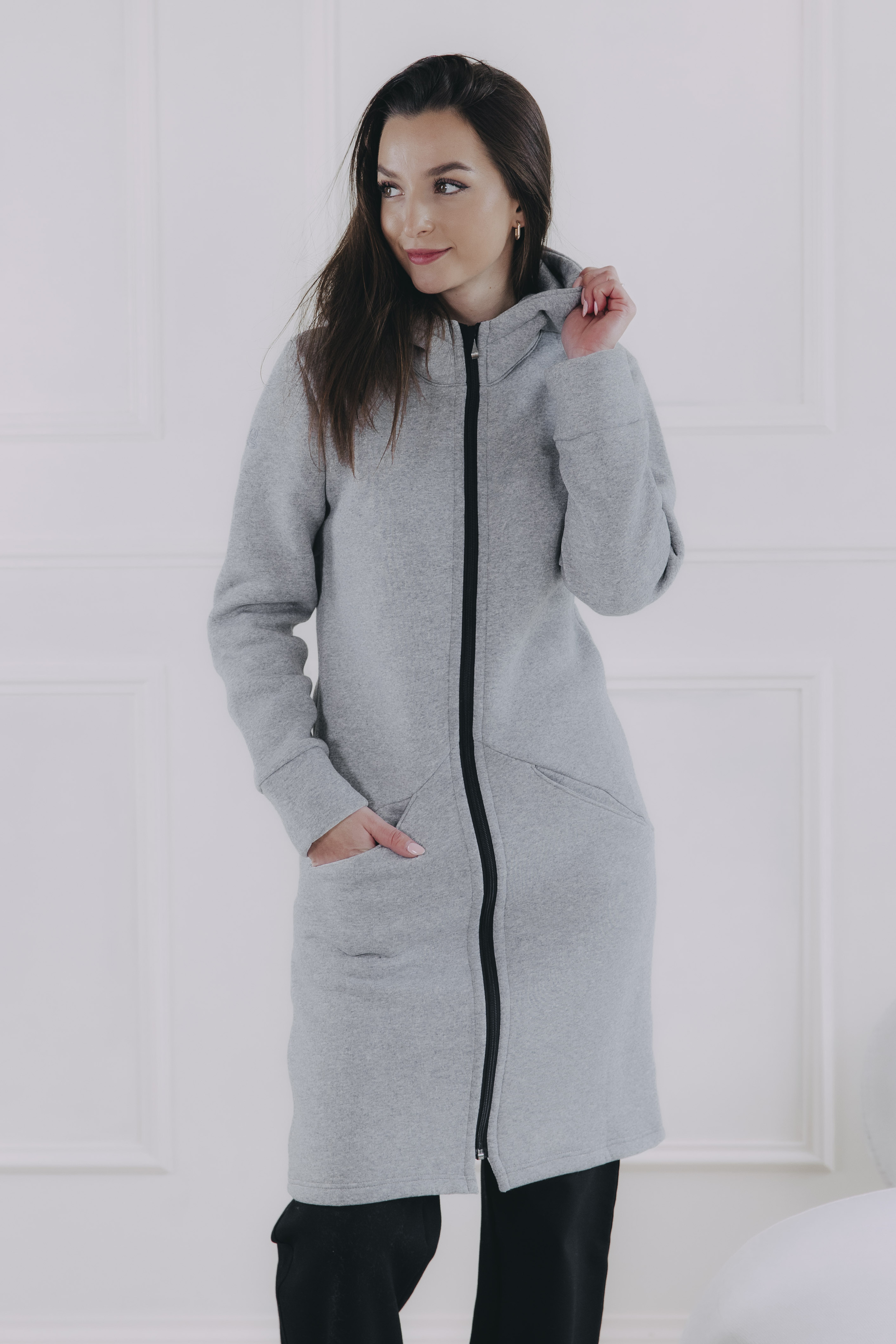 Kabátik Ibo Grey Melange